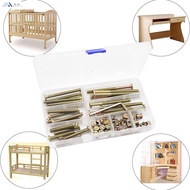 Xi xi hợp kim đồng ốc vít và bu lông ốc vít giường gấp cho bé sơ sinh nôi ốc vít đai ốc bộ dụng cụ p