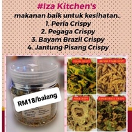 Peria/Pegaga/Bayam Brazil & Jantung Pisang Crispy