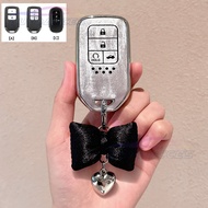 Full Protection Car Key Cover Keybox for Honda HRV 2016 2017 2023, CIVIC RS, HEV, Jazz, Civic FE, Ho