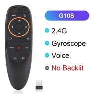 New 2.4GHz Smart Remote Control Wireless G10 Pro G10S Air Mouse with Voice Control and Gyro Sensing 