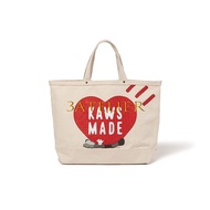 HUMAN MADE x KAWS 'KAWS MADE' Canvas Tote Bag
