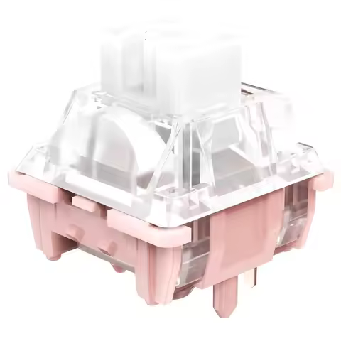 DAGK Dream Silent Switch Full POK 5 Pins 35g Linear Mute Switches Mechanical Keyboard Gaming RGB Swi