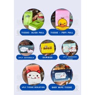 [TISSUE] - ALISA PULL | POPI PULL | 3PLY SAYANGLA | BAMBOO | 4PLY EMBOSSED | 4PLY TISSUE BERLOTION |