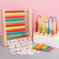 Kindergarten pupils counter mathematics arithmetic sticks chKanak-Kanak Tadika Sekolah Rendah Mengir