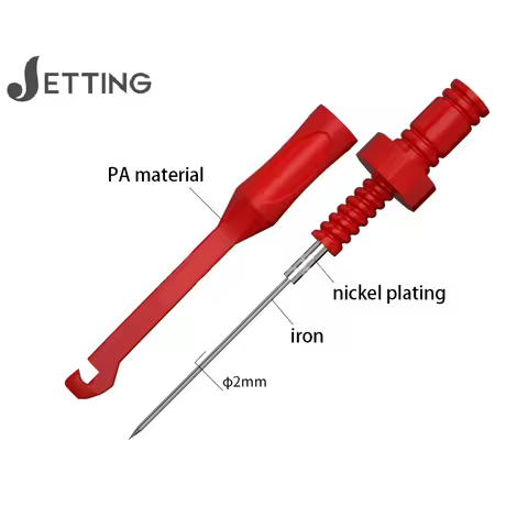4MM Jack Puncture Test Hook Tool Safety Test Clip Piercing Test Clips Car Circuit Detection Diagnost