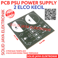 PCB PSU 2 ELCO KECIL CAPASITOR KAPASITOR ELKO POWER SUPLY REGULATOR POWER SUPPLY CIRCUIT PAPAN PCB ELCO KECIL REG PSU CIRCUIT BOARD PAPAN PCB