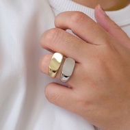 Ark.co - SLOPE Ring | Minimalist geometric statement ring