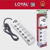 PLUG OUTLET 3 4 6Lbg SELF SWITCH LOYAL LY 253 / 254 /256 H85