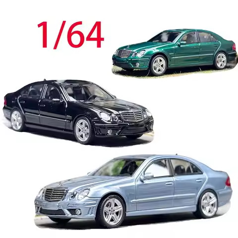 KINGMODEL Diecast 1/64 Scale Mercedes Alloy Car Model Mercedes E63 AMG W211 Play Vehicles Toys for B
