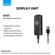 Edifier HECATE GS02 [Display Unit] Gaming USB Sound Card