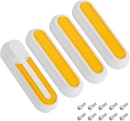 GAKULO Rear Wheels Cover Protect Hubs Cap Protective Warn Shells Reflective Stickers, for Xiaomi, M3