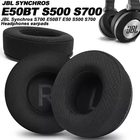Earphone pads For JBL Synchros S700 E50BT E50 S500 S700 replacement Earpads headphones cloth Memory 