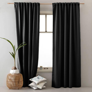 B18 Ready Made Curtain!! 99%Blackout Siap Jahit Langsir Langsir RAYA Kain Tebal 100%Polyester Blackout