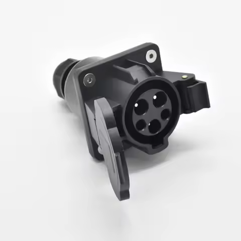 EVSE American standard new energy charging gun socket European standard electric car socket 16A/32A 