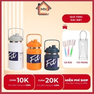 FIT Large Capacity Thermos Bottle 2500ml/2000ml/1500ml - Wide Mouth Convenient Handle keeps heat for