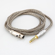 Hot Sale 8 Core Audio Headphone Upgraded Cables 3.5mm Stereo Plug To Mini XLR for AK G Q701 K240S K2