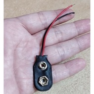 Combo 10 Simple 9V Battery Base 6CM Long Wire To Make Toys