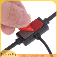 Butterfly เสาอากาศรถบรรทุกวิทยุแบบแอคทีฟ5V, สเตอริโออเนกประสงค์สำหรับรถยนต์ที่บังลม AM FM 433MHz เสา