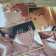 4Pcs/Pack Anime Haikyuu Merch Fans Collection Character Cards Kozume Kenma Hinata Shoyo Tobio Kageya