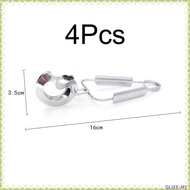 DLIFE⭐Escargot Snail Tongs 4pcs Stainless Steel Kitchen Food Tongs Escargot Clips