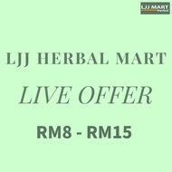 LJJ HERBAR MART  LIVE OFFER RM 8 - RM 15