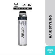 GATSBY Gel Water Wet & Hard 200ml (mens hair gel hair gel hair styling hair setting)​