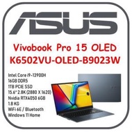 VivoBook Pro 15 OLED K6502VU-OLED-B9023W [ i9-13900H / 16GB / 1TB SSD / RTX 4050 / 15.6" 2.8K OLED]