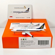 JC Wings EW438M003 1: 400 Singapore Airlines B737MAX8 9V-MBN Alloy Model