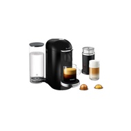 Nespresso Virtu Plus Coffee Machine Milk Frother, Black/ Nespresso Bertuplus coffee mc aeroccino
