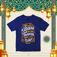 T-shirts For Children Of Muslim Da'Wah, Islamic Islam, Islamic Santri, Writing Advice On Kindness