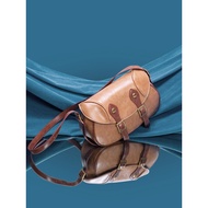 HIATUS Literary Retro Saddle Bag Messenger Bag Nostalgic Oil Wax Leather Handmade Messenger Bag 2023