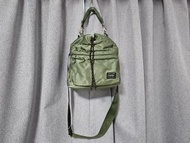 (二手正品) Porter Balloonsac Bag 水桶包 綠L 381-16853