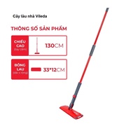 Vileda UltraMax Easy Twist Smart Self-Extracting Mop, Rectangular Mop, Convenient Water Extractor - TSU152115