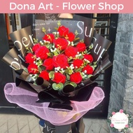 QUÀ TẶNG 20/10 BÓ HOA SÁP THƠM DONA ART ST 116 QUÀ TẶNG 20/11 QUÀ TẶNG 8/3 14/2