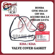 VALVE COVER GASKET (100% ORIGINAL) HONDA CIVIC SNA 2.0 CRV S9A ACCORD SDA 2.0 STREAM S7A 2.0 K20A K2