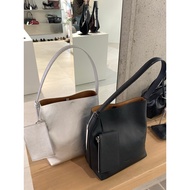 B35 Bucks & leather Sheepskin Tote Bucket Bag