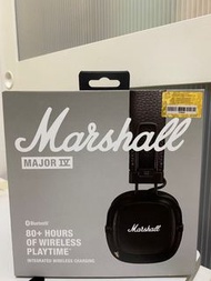 Marshall Major IV 頭戴式藍牙耳機（豐澤購買）