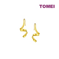 TOMEI Anastasia Earrings, Yellow Gold 916