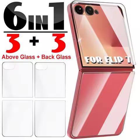 For Samsung Galaxy Z Flip 7 Front Screen Protector Thin Tempered Glass Hard Anti-Scratch Protective