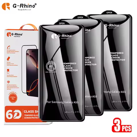 G-Rhino 3Pcs HD Tempered Glass For Samsung Galaxy M12 M31 M31S M51 M52 5G Screen Protector for Samsu