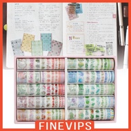 [FINEVIPS] 100 Rolls Washi Tape Sticker Paper Masking Decorative Tape