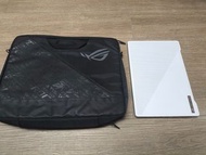 珍珠白 Asus rog g14 r9 16g ram 512ssd nvidia rtx 2060.附rog 背包.重1.7kg