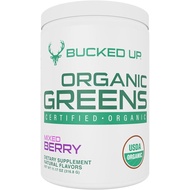 Greens Superfood Powder Mixed Berry | 8 Most Essential Mixed Greens | Certified 100% Organic | Chlor