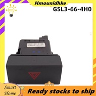 DASH PANEL CENTER HAZARD LIGHT SWITCH BUTTON GSL3-66-4H0 for 6  2019-2024 GSL3664H0