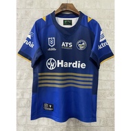 High quality 2025 PARRAMATTA EELS Home Away Rugby Jerseys Men Short Sleeve Rugby Football Shirt 1:1