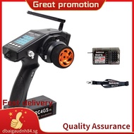Radiolink RC4GS V3 2.4G 5CH 2.4G 5CH 400M Range Transmitter with R6FG Gyro Receiver for RC Cars and 