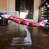 Air Asia A340 Aircraft Model Malaysia Airbus 340 Die Cast Metal Plane Airplane Aeroplane Model Toy 1