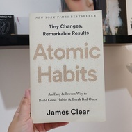 Imported Atomic Habits book by James Clear (PRELOVED)
