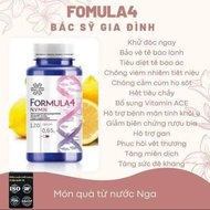 Formula4 Viên uống chống oxy hoá phục hồi tế bào khỏe mạnh Siberian – 120 viên