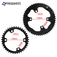 Prowheel Road Car Chainring 39T/53T Disc 4 Holes 110BC D Disc Compatible with R7000R8000